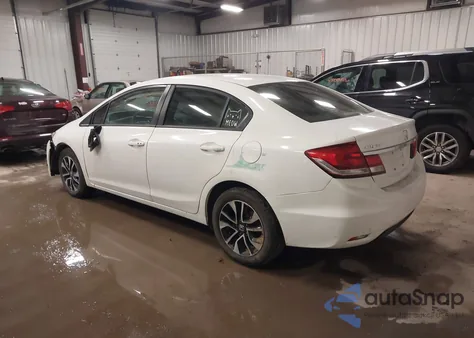 2015 Honda Civic Ex z USA, uszkodzony, nr VIN 19XFB2F84FE215376